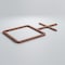 Ekena Millwork Extra Small Burnett Decorative Fretwork Wood Wall Panels, Walnut, 13 7/8"W x 7 3/8"H x 3/8"T WALW08X08X0375BURWA - alternate 3